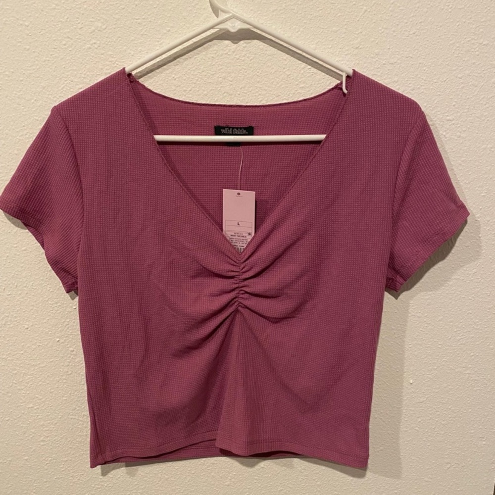 Pretty Purple Crop Top